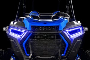 Polaris RZR Turbo S Headlight Halo Kit - ORACLE Lighting - Dynamic RGB+A, Sequential Turn Signal - `14-`21